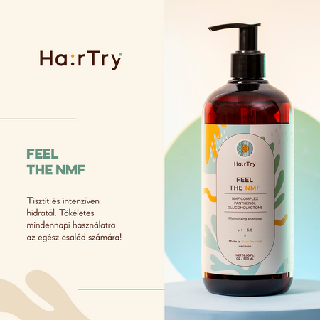 HairTry - Feel The NMF - Hidratáló Sampon - 500ml
