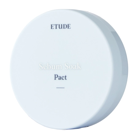 Etude House - Sebum Soak Pact - Mattító Kompakt Púder - 9.5g