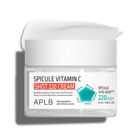 APLB - Spicule Vitamin C Shot 220 Cream - Mikro-tűs C-vitamin Krém - 55ml