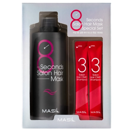 Masil - 8 Seconds Salon Hair Mask Set - Expressz Hajmaszk Szett - 350ml