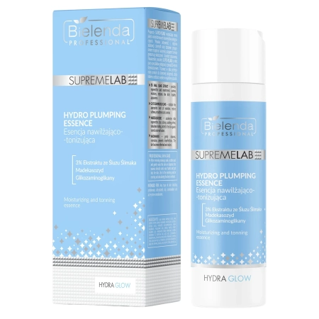 Bielenda Professional - Supremelab - Hydra Glow - Hydro Plumping Essence - Tonizáló és Hidratáló Esszencia - 200ml