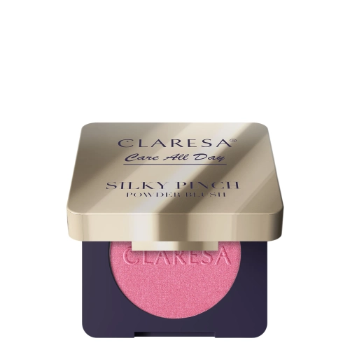 Claresa - Care All Day Silky Pinch Powder Blush - Laza Arcpirosító - Hibiscus 01 - 2 g