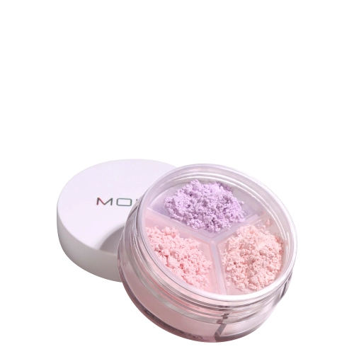Moira - Set & Correct Loose Setting Powder - Korrigáló Púder Szett - 005 Rose Pink - 4,6g