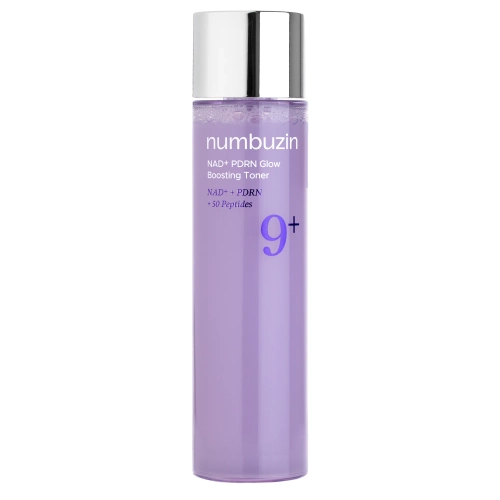 Numbuzin - No.9 NAD PDRN Glow Boosting Toner - Ragyogást Visszaállító Tonik NAD+ Koenzimmel és PDRN-nel - 150ml