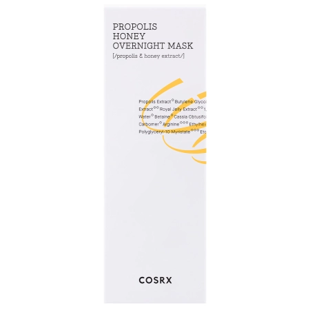 Cosrx - Full Fit Propolis Honey Overnight Mask - Tápláló Éjszakai Maszk Propolisszal - 60ml