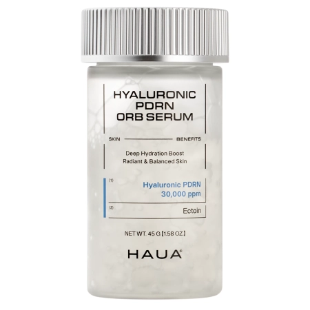 HAUA - Hyaluronic PDRN Orb Serum - Hidratáló Hatású Kapszulás Szérum PDRN-nel - 45g