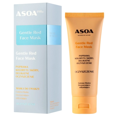 Asoa - Gentle Red - Arcmaszk - 75ml