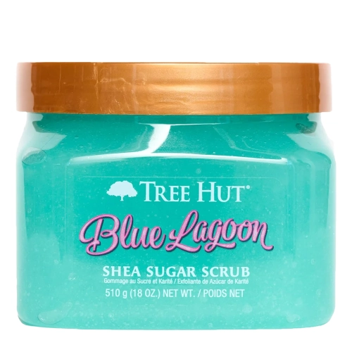 Tree Hut - Shea Sugar Scrub Blue Lagoon - Cukros Testradír Blue Lagoon - 510g