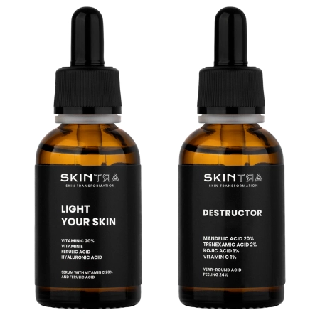 SkinTra - Vitamin C & Peel Duo - 30 ml + 30 ml