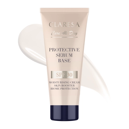 Claresa - Protective Serum Base SPF 30 - Hidratáló Szérum és Sminkalap SPF 30 - 30ml
