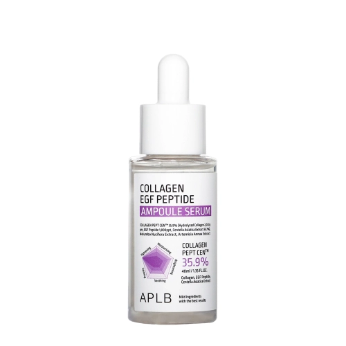 APLB - Collagen EGF Peptide Ampoule Serum - Hidratáló és Feszesítő Arcszérum - 40ml