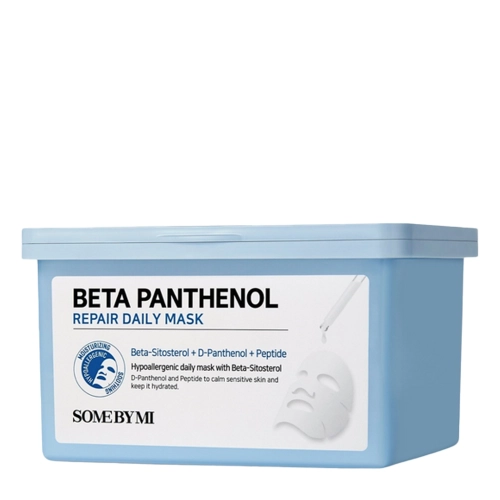 Some By Mi - Beta Panthenol Repair Daily Mask - Fátyolmaszk Készlet - 350ml/30db