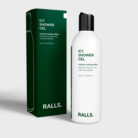Ralls - Icy Shower Gel - Hűsítő Tusfürdő Gél - 200ml