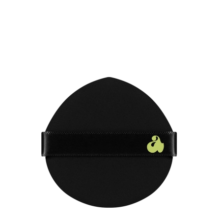 Unleashia - Satin Wear Healthy-Green Cushion - Utántöltő + Pamacs - Szaténos Alapozó - 38N Sun Stream - 15g