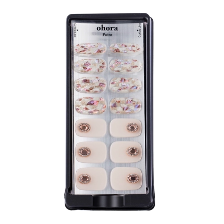 Ohora - Semicured Gel Nail - Hibrid Körömmatricák - Audrey - 30db