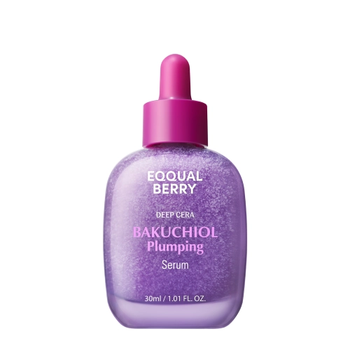 EQQUALBERRY - Bakuchiol Plumping Serum - Feszesítő és Hidratáló Szérum Bakuchiollal - 30ml