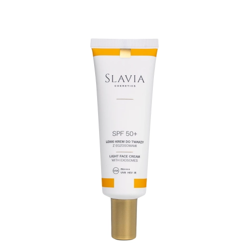 Slavia Cosmetics - SPF 50+ Könnyű Arckrém Egzoszómákkal - 50ml