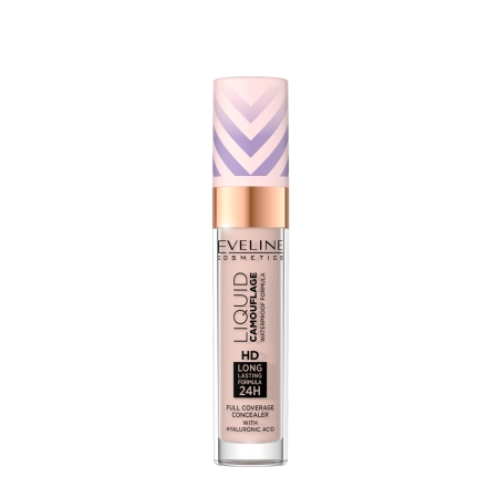Eveline Cosmetics - Liquid Camouflage - Vízálló Fedő Korrektor Hialuronsavval - 7,5ml