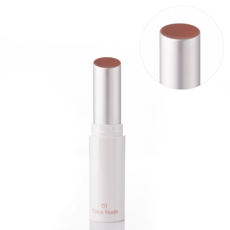 Rom&nd - Glasting Melting Balm - Fényes Ajakbalzsam - 01 Coco Nude - 3.5g