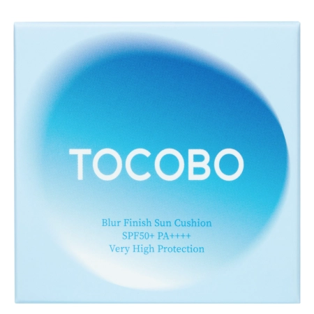 Tocobo - Blur Finish Mini Sun Cushion - Fényvédő Párna - 01 Cotton Blue - 5g