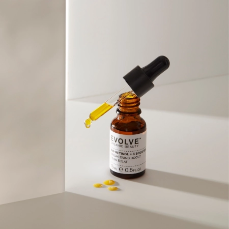 Evolve Organic Beauty - Bio-Retinol + C Booster - Szérum Bio-Retinollal és C-vitaminnal - 15ml