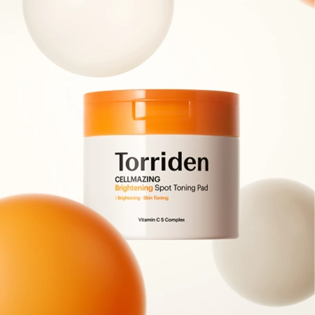 Torriden - Cellmazing Brightening Spot Toning Pad - Világosító Arckorongok - 70db/175ml