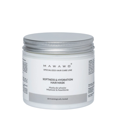 Mawawo - Softness & Hydration Hair Mask - 'Puhaság és Hidratálás' Hajmaszk - 200ml