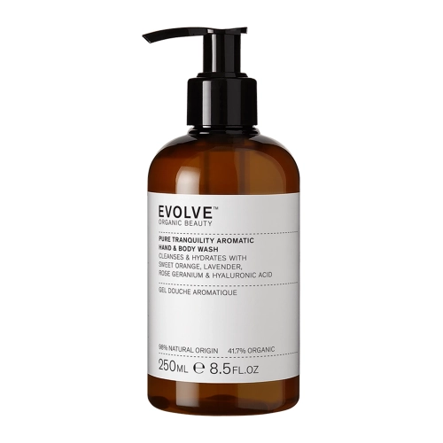 Evolve Organic Beauty - Pure Tranquility Aromatic Hand & Body Wash - Kéz- és Testmosó Gél - 250ml
