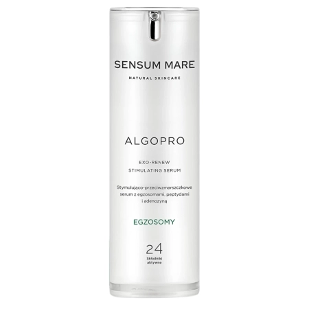Sensum Mare - Serkentő és Ránctalanító Szérum Egzoszómákkal, Peptidekkel és Adenozinnal - 30ml