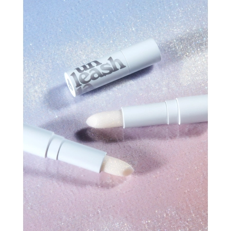 Unleashia - Glacier Vegan Lip Balm - Hidratáló Ajakbalzsam Csillámmal - No.1 Snow Frost - 3,3g
