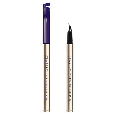 Claresa - True Sharp Eyeliner - Ultravékony Filces Szemhéjtus - Black 01 - 0,5 ml