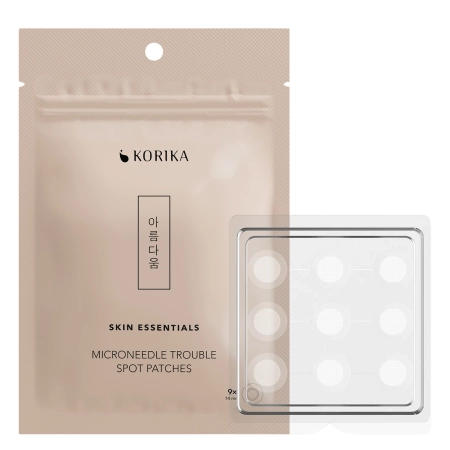 KORIKA - Skin Essentials Microneedle Trouble Spot Patches - Mikrotűs Tapaszok Problémás Bőrre - 9db