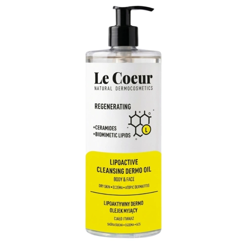Le Coeur - Lipoaktív Arc- és Testlemosó Dermo Olaj - 700ml