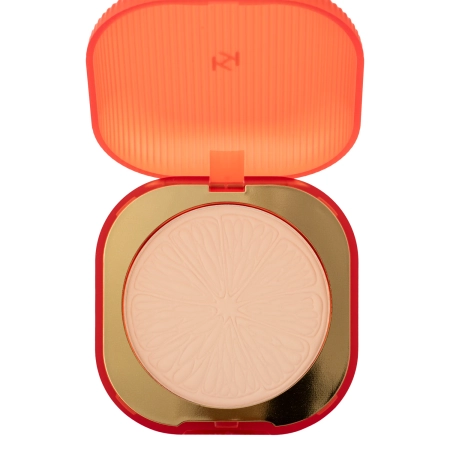 KIKO Milano - Juicy Fizz Summerproof Powder Foundation SPF50 - Mattító Hatású Préselt Alapozó - 03 Natural Rose - 9g