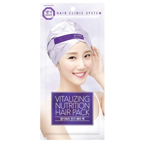 Daeng Gi Meo Ri - Vitalizing Nutrition Hair Pack With Hair Cap - Revitalizáló Hajpakolás Turban Formájában - 35g