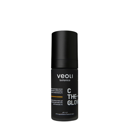 Veoli Botanica - C The Glow - Világosító és Bőrpír Elleni Vizes-Géles Szérum - 30ml