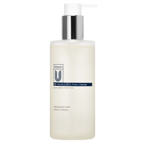 CUSKIN - CU Vitamin U Oil To Foam Cleanser - Sminkeltávolító Hidrofil Olaj - 250ml