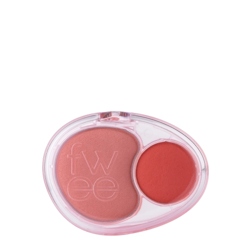 Fwee - Mellow Dual Blusher - Dupla Arcpirosító - CR02 Baby Smile - 7.2g