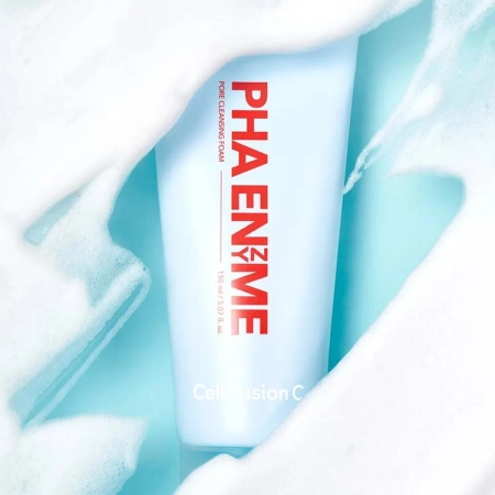 Cell Fusion C - PHA Enzyme Pore Cleansing Foam - Enzimes Arctisztító Hab Savakkal - 150ml