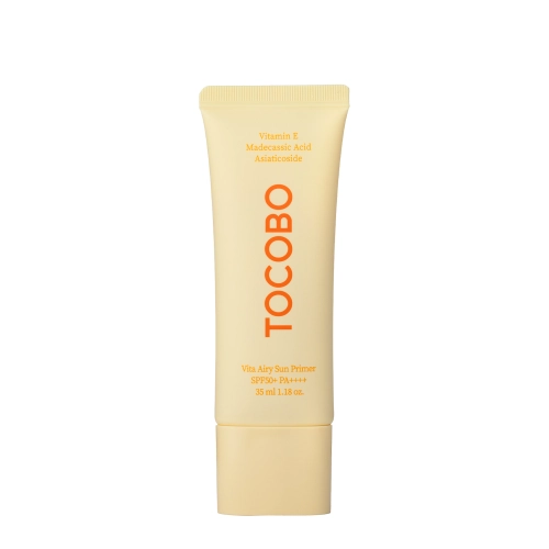 Tocobo - Vita Airy Sun Primer SPF50+ PA++++ - Mattító Hatású Fényvédő Krém és Sminkalapnap - 35g