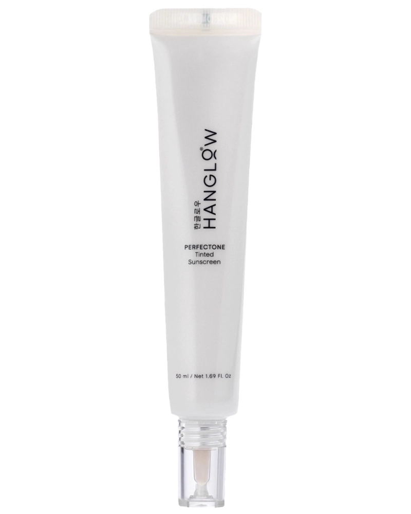 HanGlow - PerfecTone - Tinted Sunscreen SPF 50+ - Bőrkiegyenlítő Fényvédő Krém - 01 - 50 ml