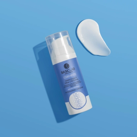 BasicLab - Simítás és Megkönnyebülés - Könnyű Állagú Hidratáló Krém Ektoinnal - 50ml