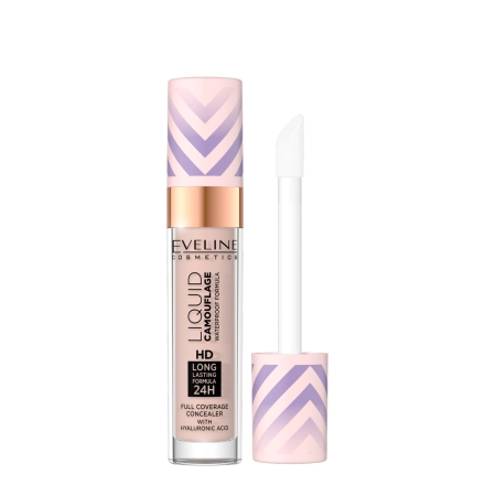 Eveline Cosmetics - Liquid Camouflage - Vízálló Fedő Korrektor Hialuronsavval - 7,5ml