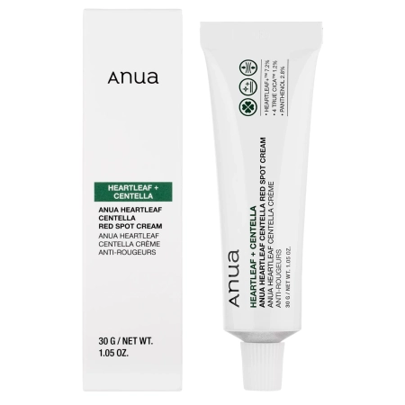 Anua - Heartleaf Centella Red Spot Cream - Bőrnyugtató Krém Problémás Bőrre - 30g
