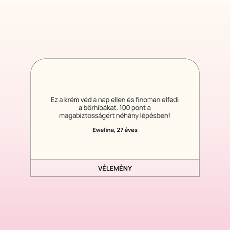 HanGlow - PerfecTone - Tinted Sunscreen SPF 50+ - Bőrkiegyenlítő Fényvédő Krém - 01 - 50 ml