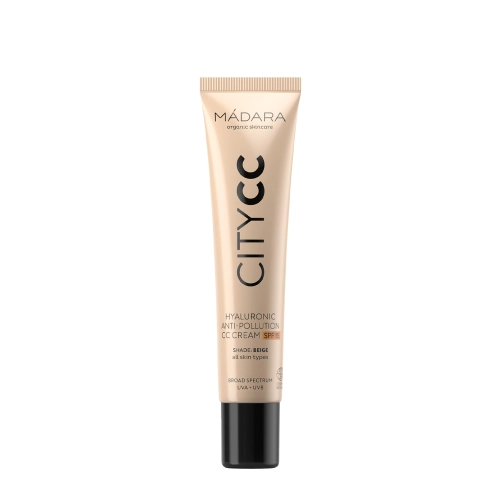 Madara - City CC CityCC Hyaluronic Anti-Pollution SPF15 - CC Krém UV-szűrővel - Beige - 40ml