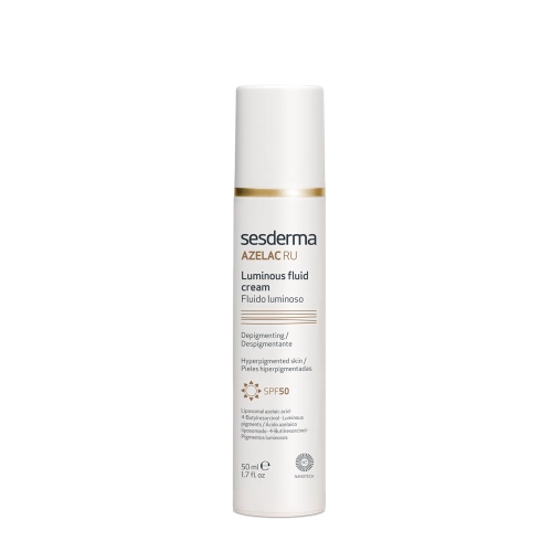 sesderma - Azelac RU Luminous Fluid Cream SPF50 - Ragyogtató Emulzió - 50ml