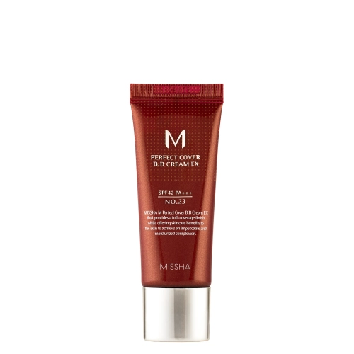 Missha - M Perfect Cover BB Cream SPF42/PA++ - Fedő BB Krém - No.23 Natural Beige - 20ml