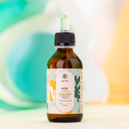 HairTry - Acid Queen - Trichológiai Savas Fejbőr Peeling - 100ml