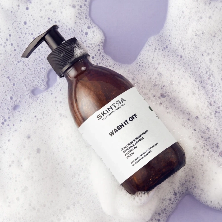 SkinTra - Wash It Off - Glükozid Arctisztító Gél - 200ml